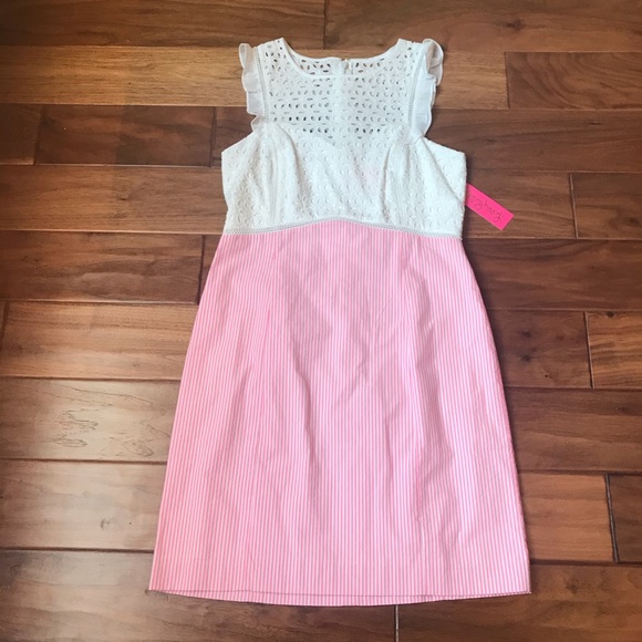 Lilly Pulitzer Pink Tropics Maya Shift Dress Size 10 NEW - Picture 2 of 13